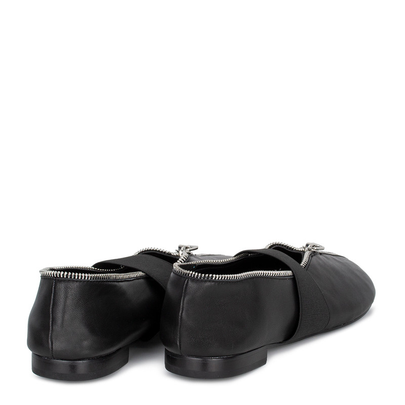 Sheer Gather Flatshoes 37 BLACK 新品未使用 GATHER BALLET / BLACK – SHISEI